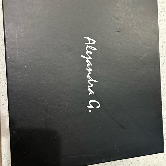 ⬇️PRICE 💐 Alejandra G - Black and White Bootie Heel - Size 37 - Picture 12 of 12